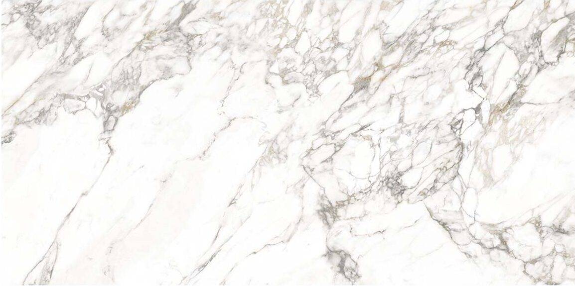 Bookmatched porcelain countertop slab